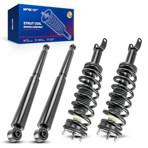 KAX Complete 4 Piece Front and Rear Strut Assembly Kit for 2009-2010 Dodge Ram