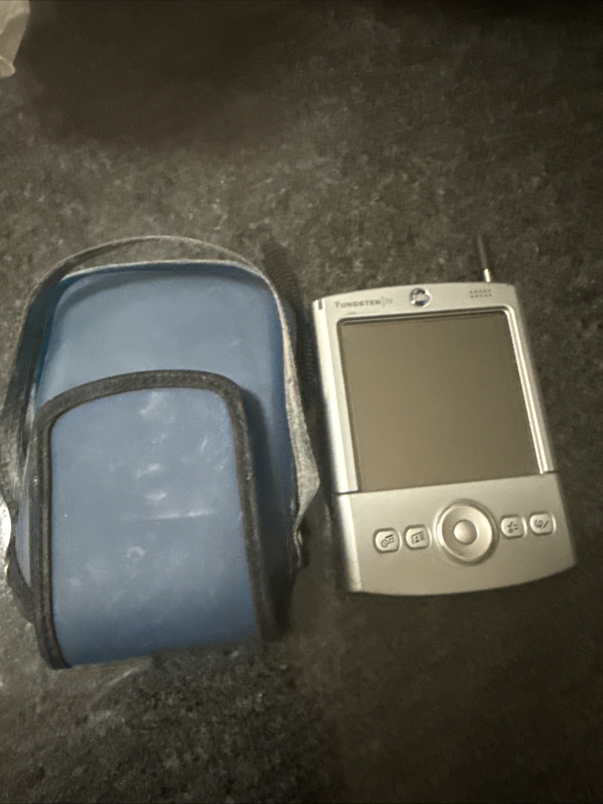 Palm Tungsten T2 PDA Battery Stylus Charger SD Card EXCellent