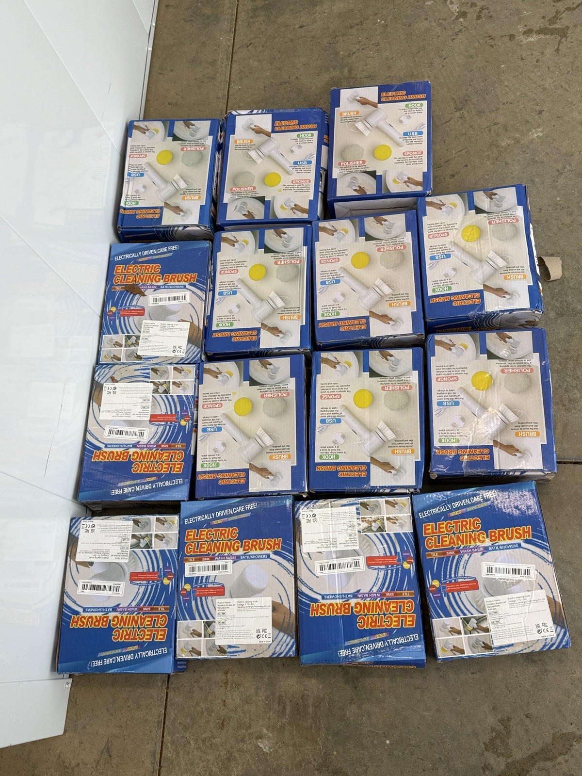 Value $100+ Bulk Wholesale Lot 18 Magic brushes Rechargeable Electronic Cleaning