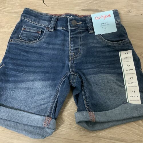 📀 Cat & Jack Boys Jean Shorts - 4T