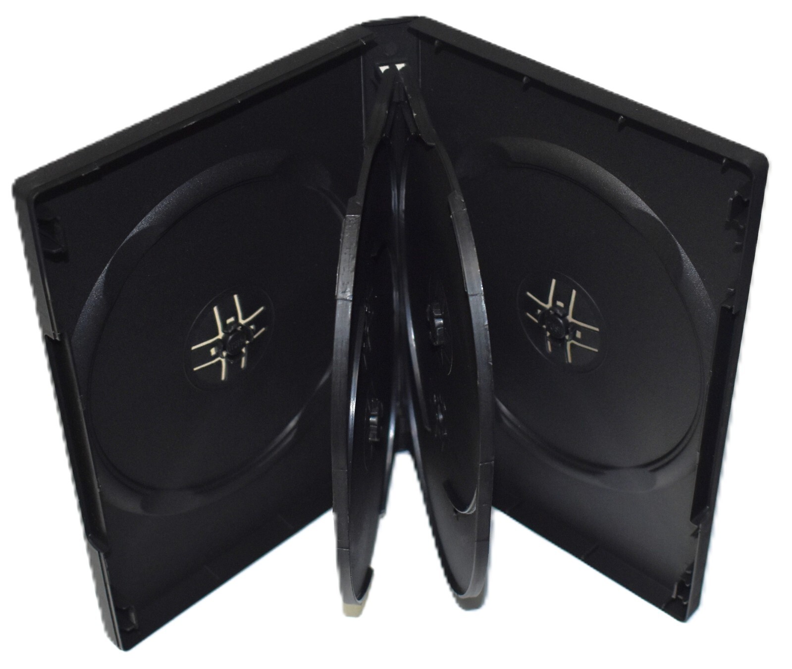 Set of 2 - Swing-Tray 6-Disc DVD Replacement Cases from NEW just-opened box.