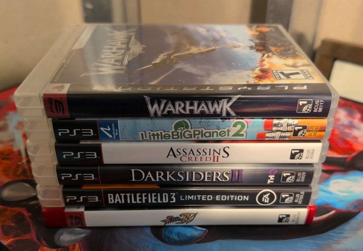 Lot of 6 PlayStation 3 PS3 Games CIB Tested Working