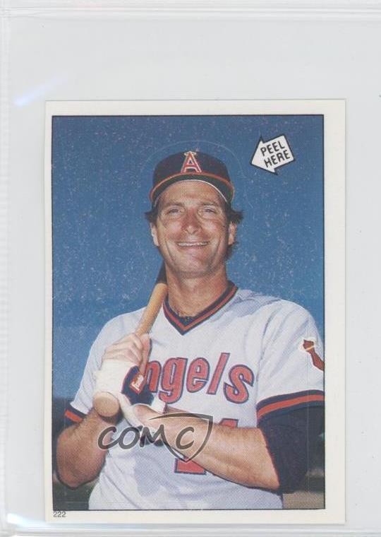 1985 Topps Album Stickers Doug DeCinces #222 0o9