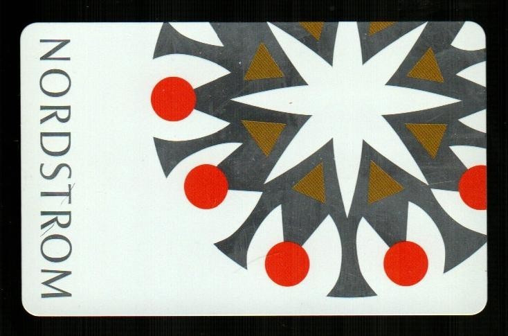 NORDSTROM Christmas Star ( 2015 ) Gift Card ( $0 )