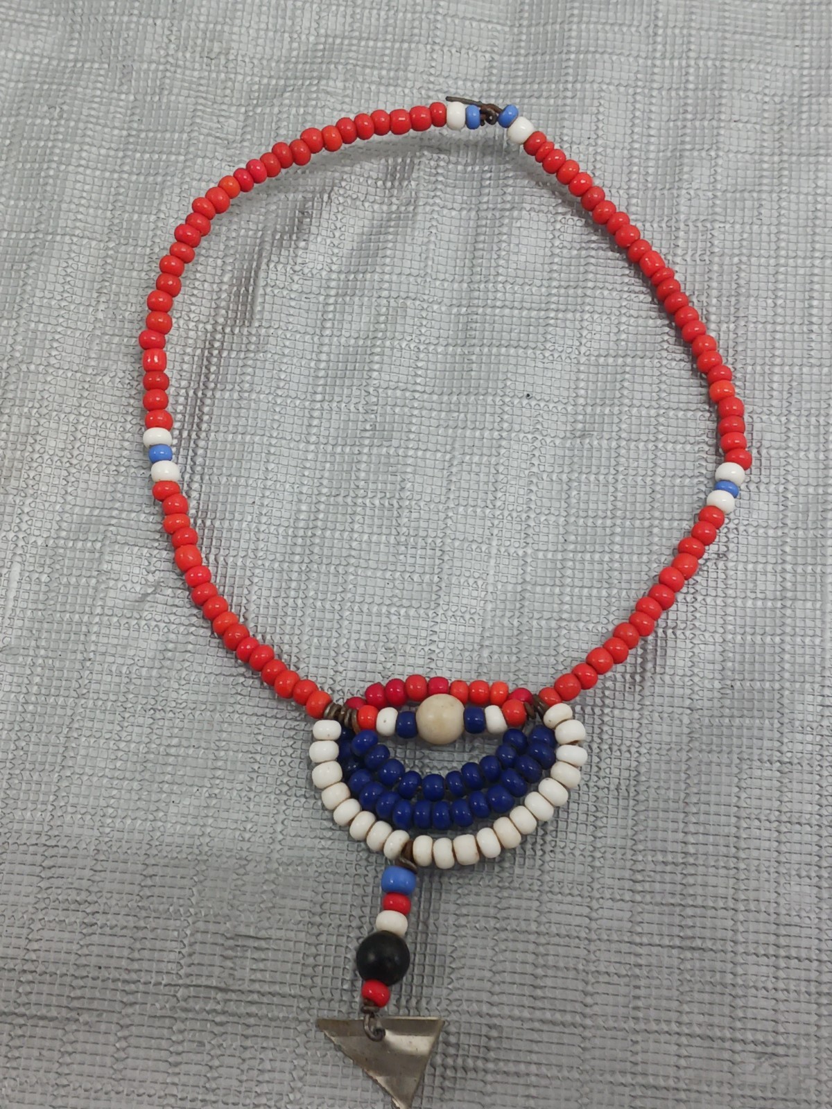 Native American Beaded Bracelet. Approx 3" Diameter