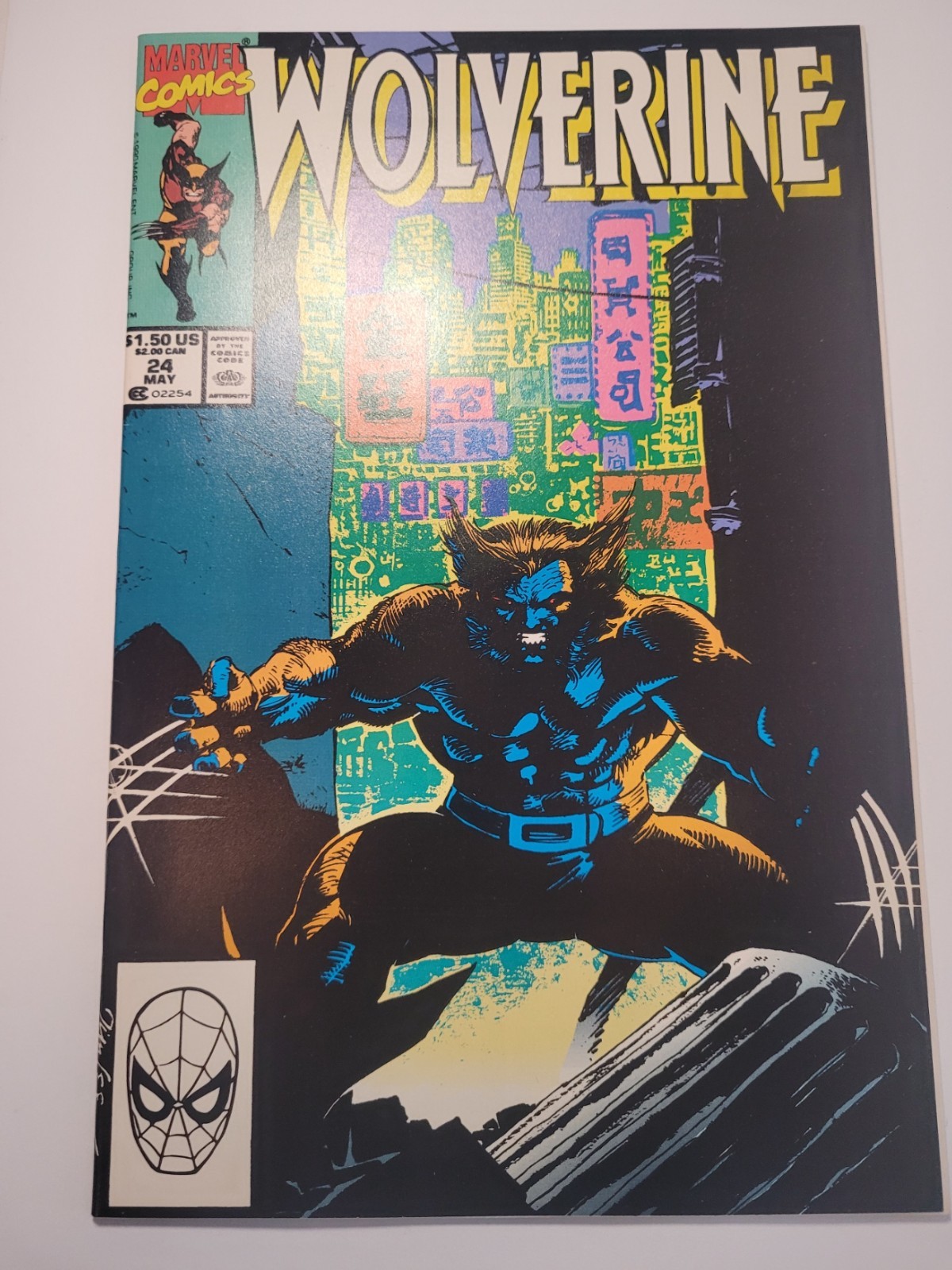 Wolverine #24 - 1990 Marvel Comics - VF/NM