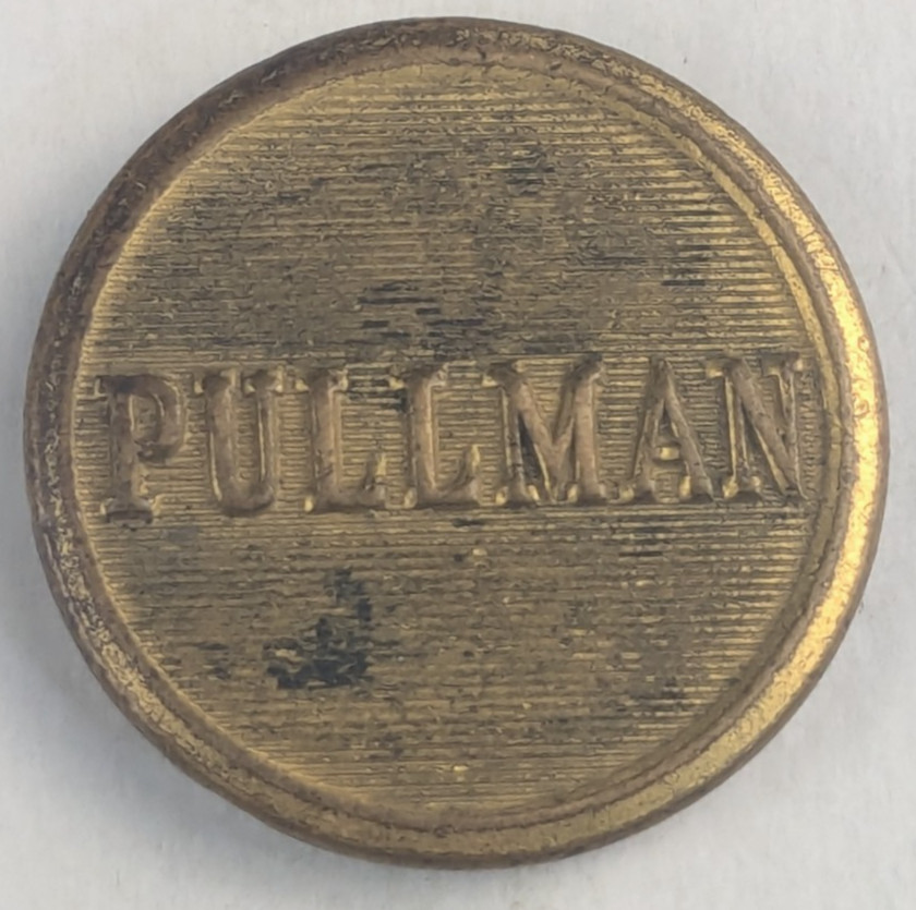 Early - Pullman Railroad Worker Uniform Button  - M2B