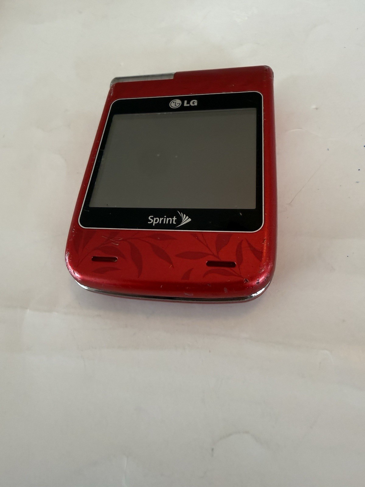 LG Lotus Flip Phone Cell Phone Untested Don’t Have Charger