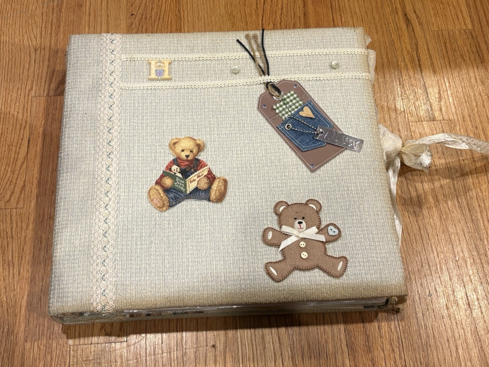 Homemade Scrapbook For Boy Vintage-27 Pages