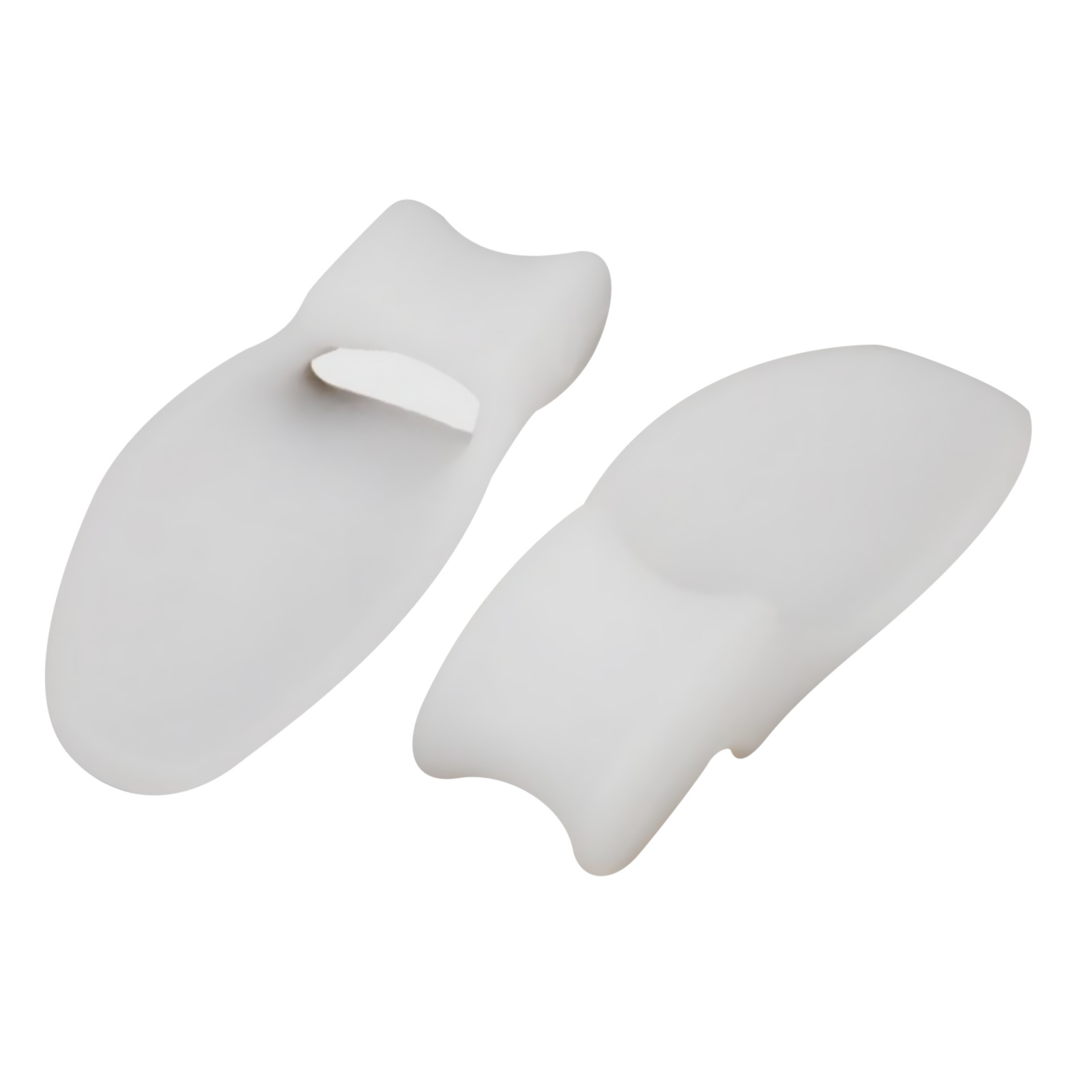 2X Silicone Gel Bunion Toe Protector Straightener Corrector Spreader Splint Pads