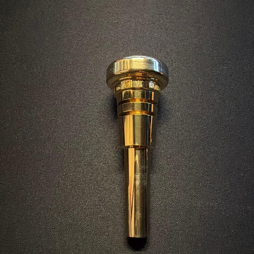 Best Brass 1X Trumpet Mouthpiece Gold Plated Deep Cup Flugelhorn