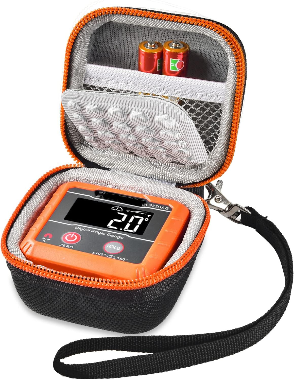 Storage Case for Klein Tools 935DAG Digital Level and Angle Gauge, Orange
