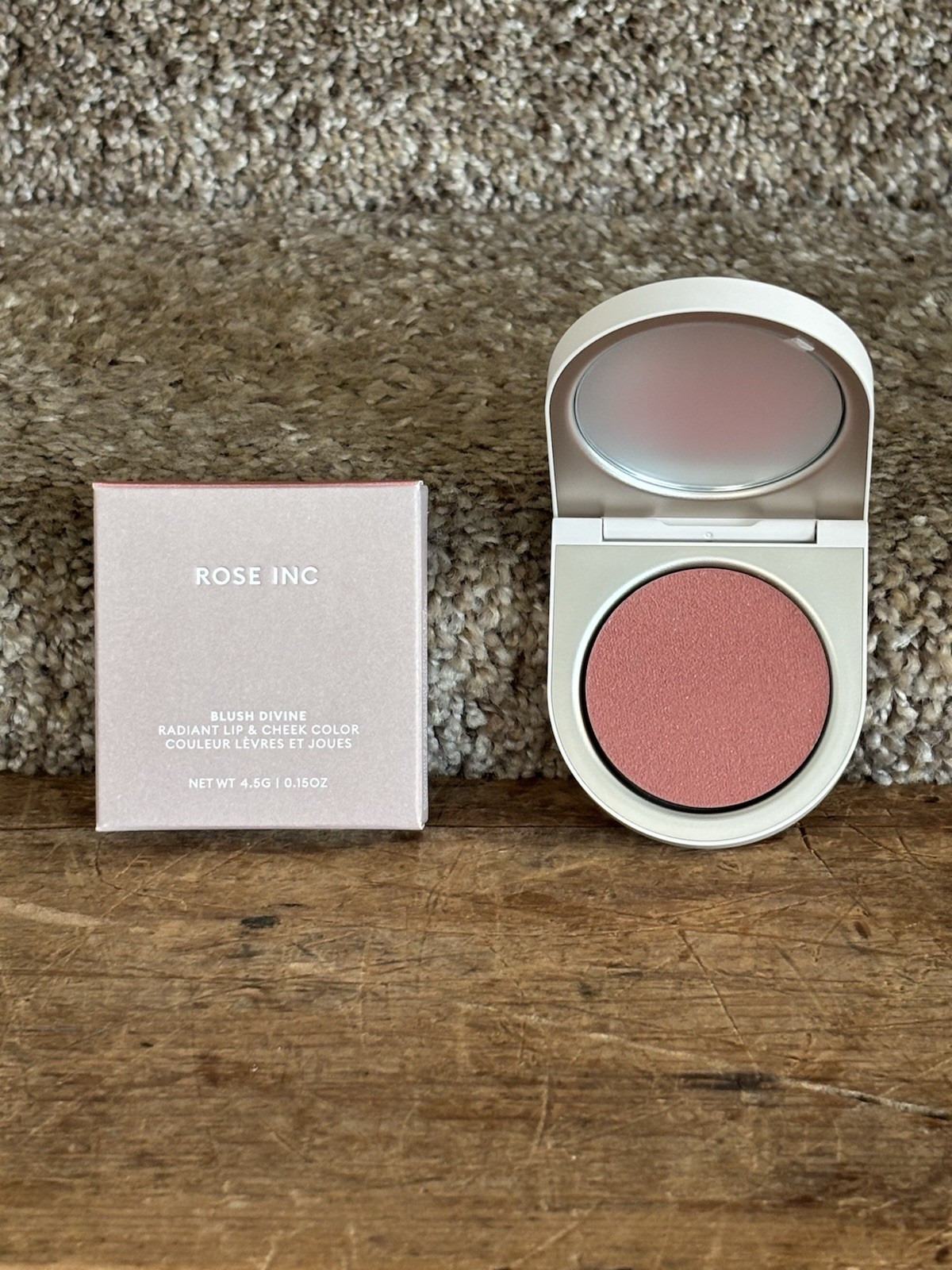 Rose Inc Cream Blush Refillable Cheek & Lip Color ~ Heliotrope
