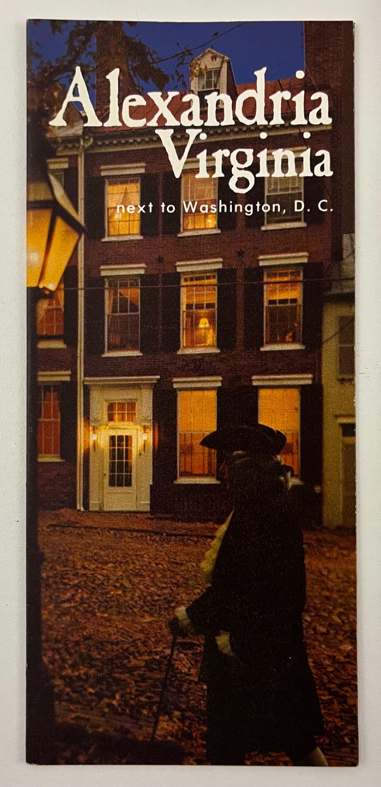 1970s Alexandria Virginia VA Historic Walking Tour Vintage Travel Guide Brochure