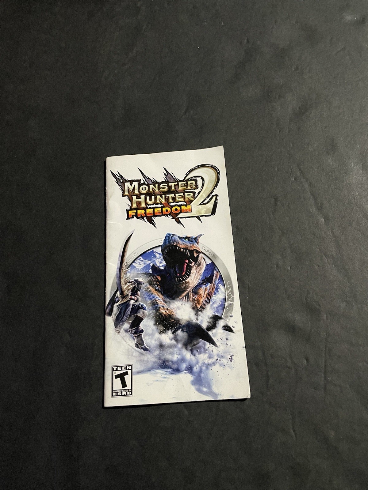 monster hunter freedom 2 psp Manual Only