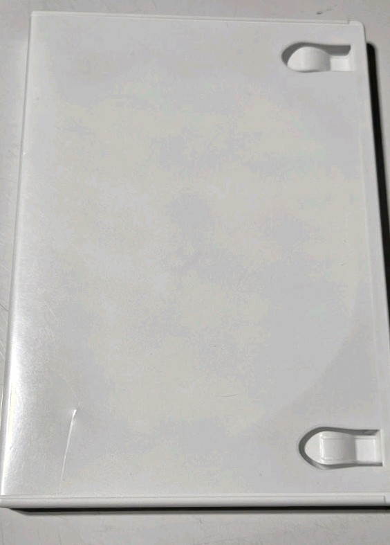 Single Empty WHITE Double Capacity DVD Replacement Case Standard Size