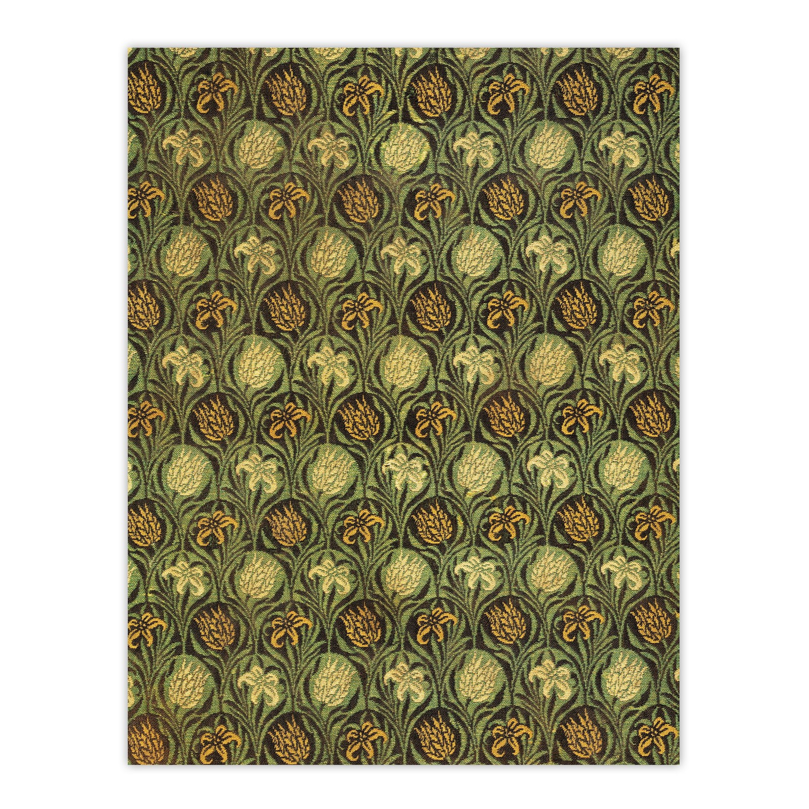 Tulip and Lily Floral Pattern Vintage Framed Wall Art Print W. Morris