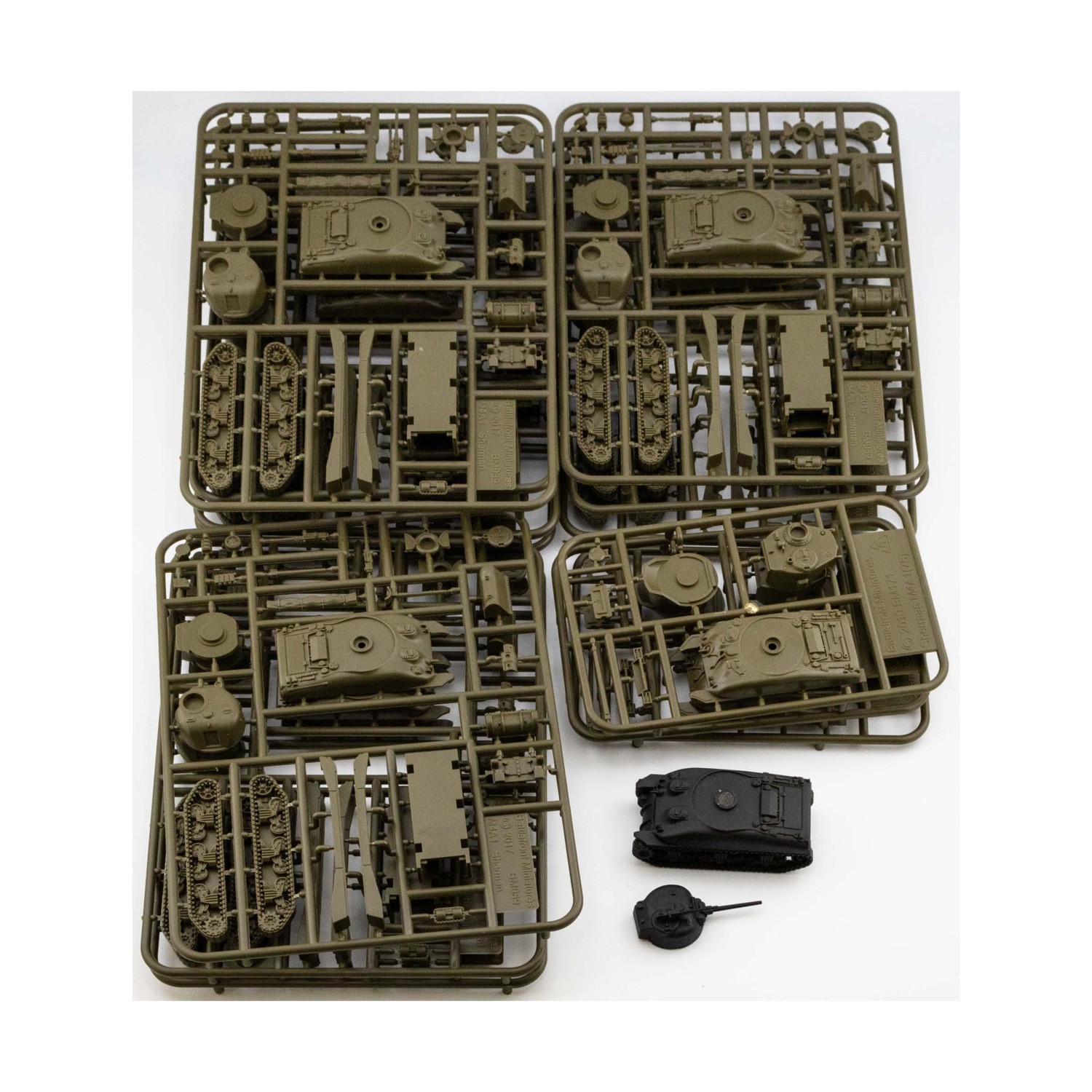 Battlefront Historical Mini 15mm M4A1 Sherman Collection (Plastic) #5 NM