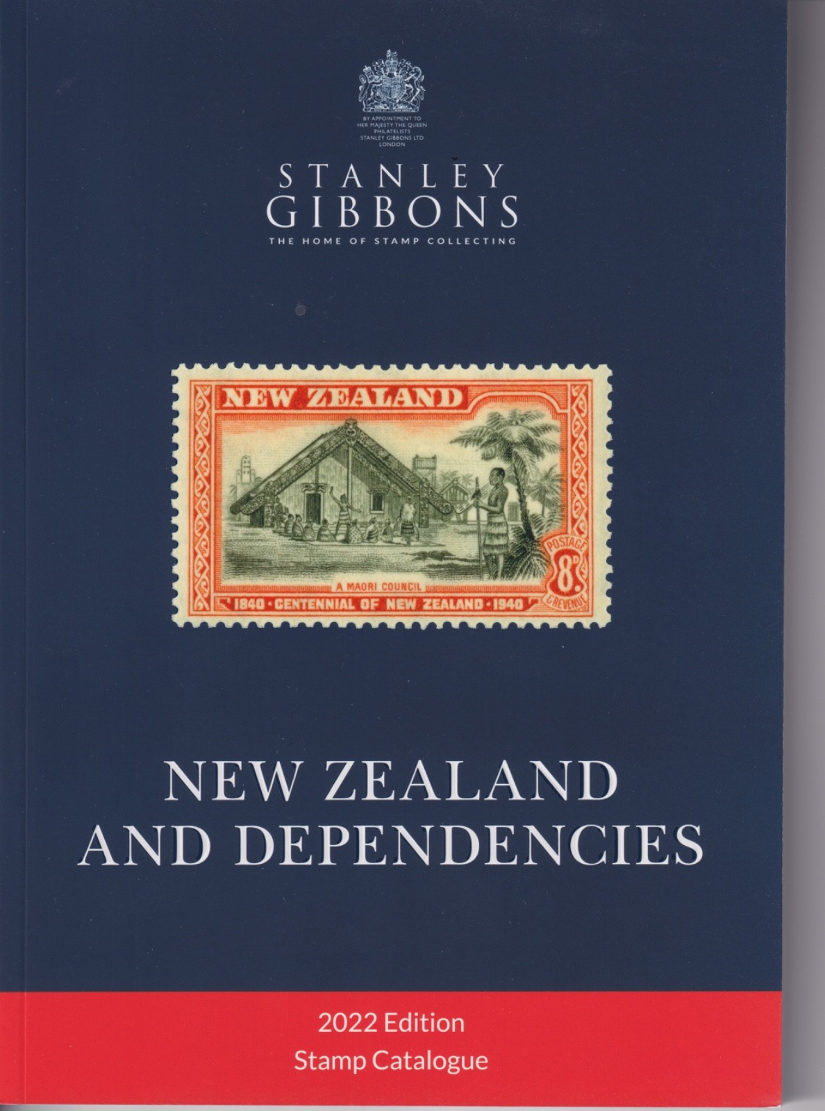 NEW ZEALAND STANLEY GIBBONS 2022 STAMP CATALOGUE 7TH. EDITION.