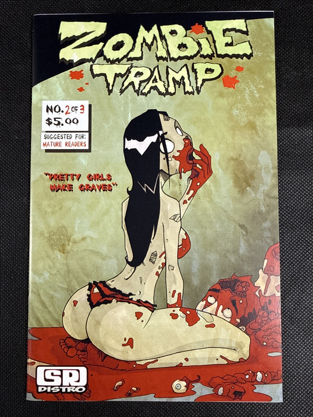 ZOMBIE TRAMP #2 Of 3 MENDOZA GRAIL RARE 1st Print 2010 Original Run
