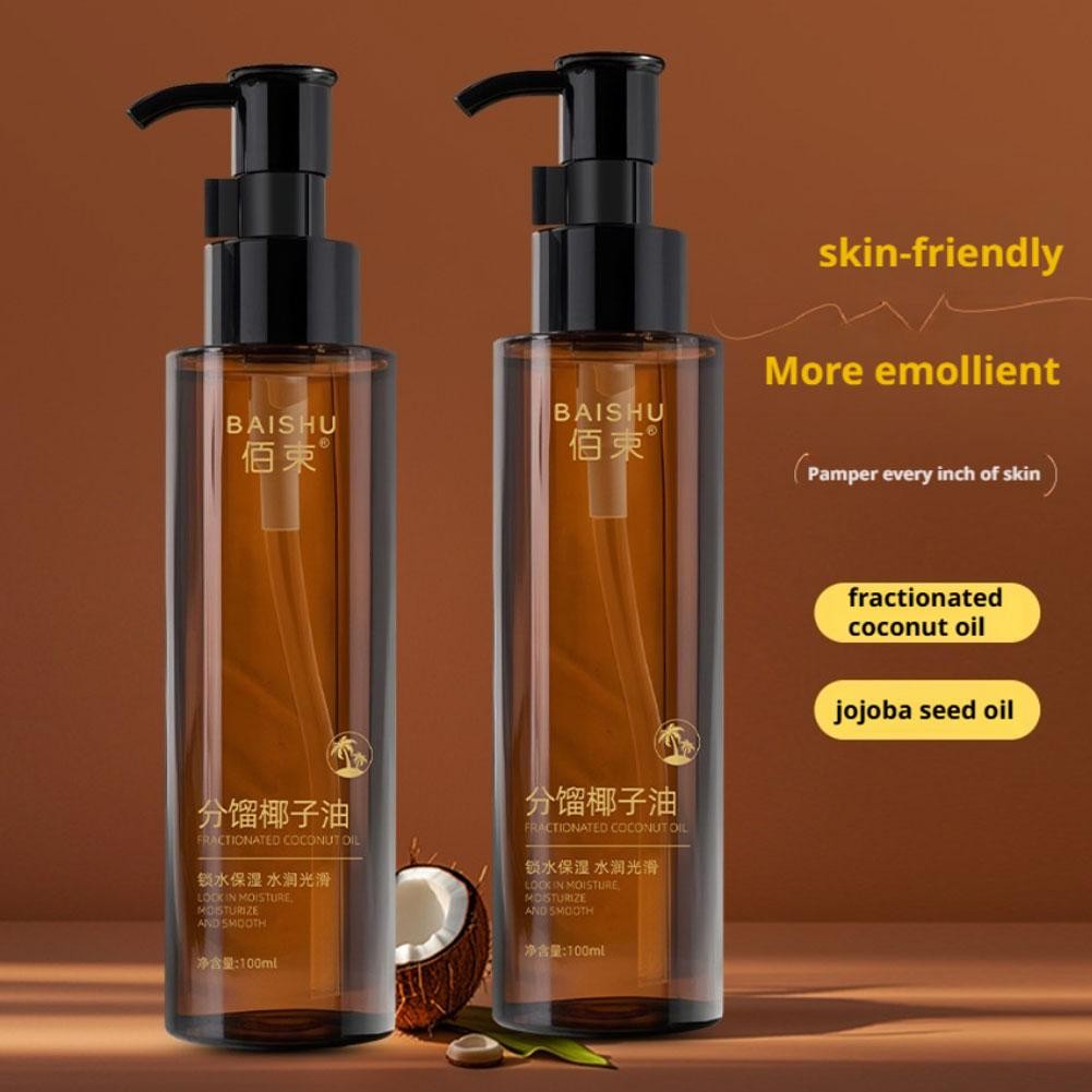 Coconut Body Oil Massage Oil 100ml Romantic Natural Body'`,`.;'/ N8J5