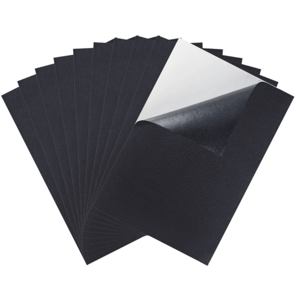 Black Adhesive Back Felt Sheets Fabric Sticky Back Sheets Self-Adhesive 6606