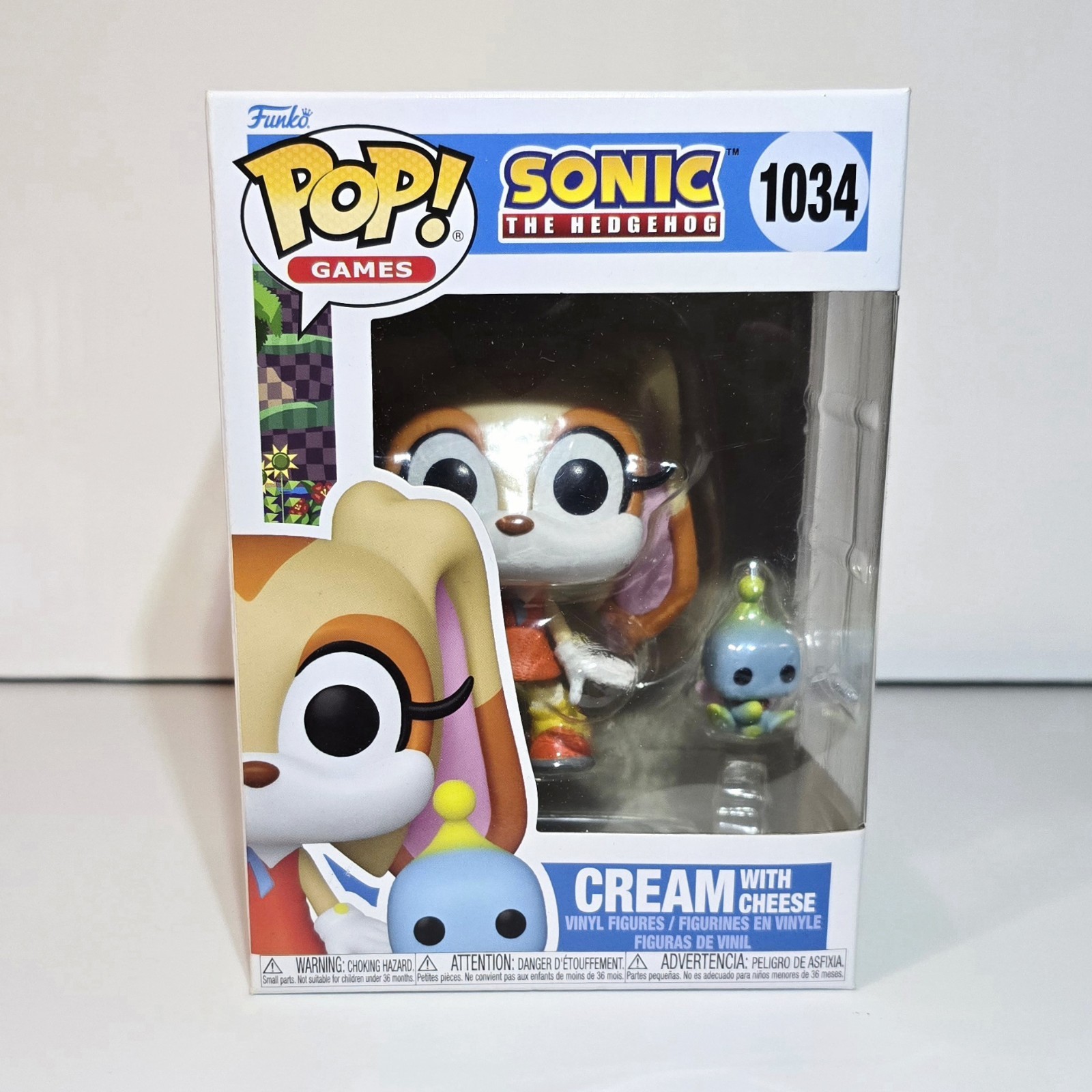 Cream With Cheese Funko Pop! #1034 Sonic The Hedgehog Games Collectible Figure