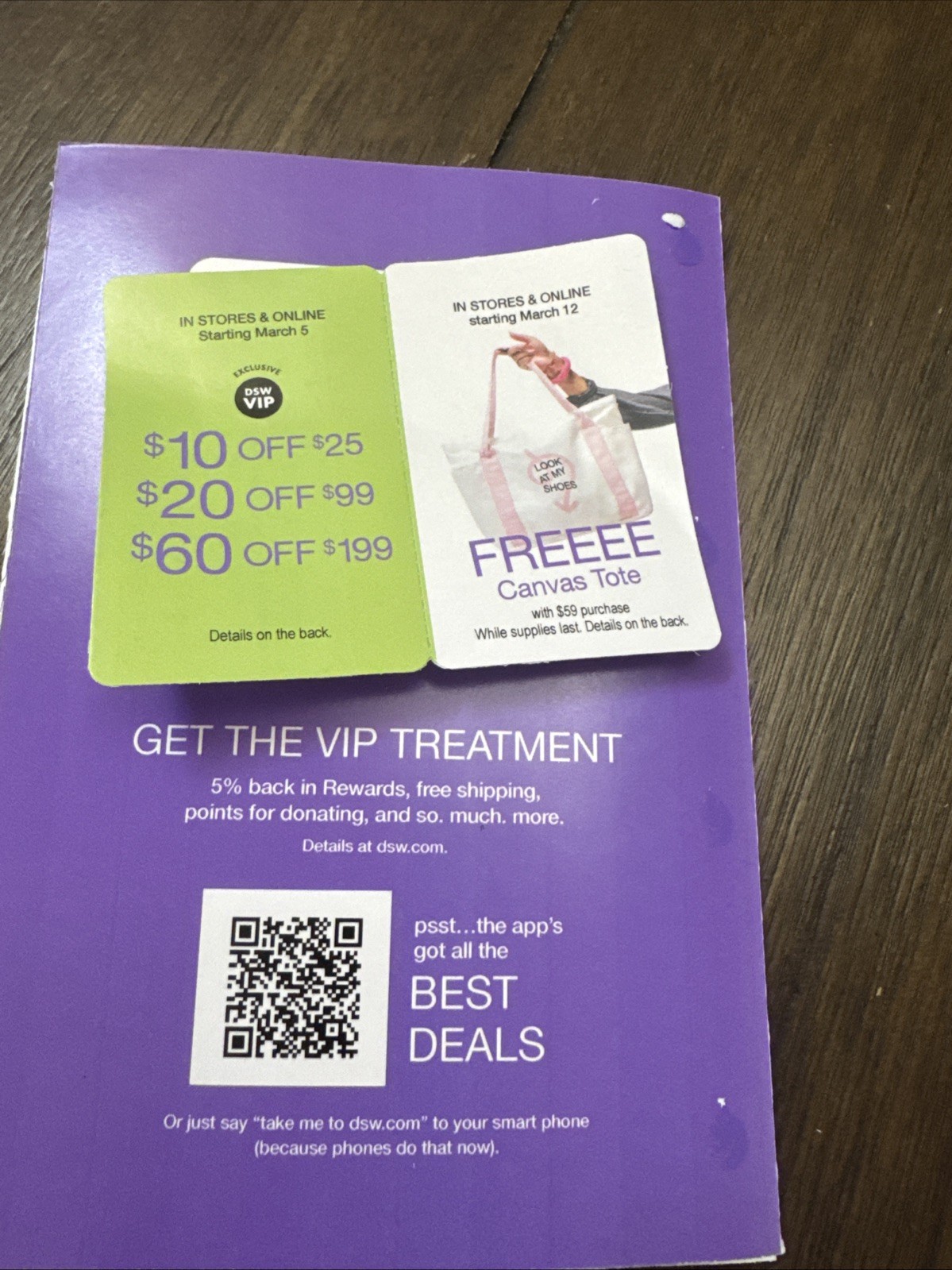 DSW $10 $20 $60 Off Coupon Ex April 5 2026