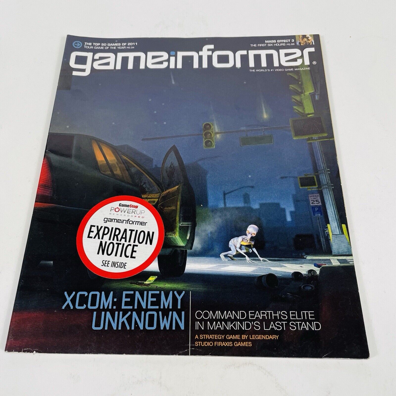 game informer magazine 226 Feb 2012 Xcom Enemy Unknown, Mass Effect 3