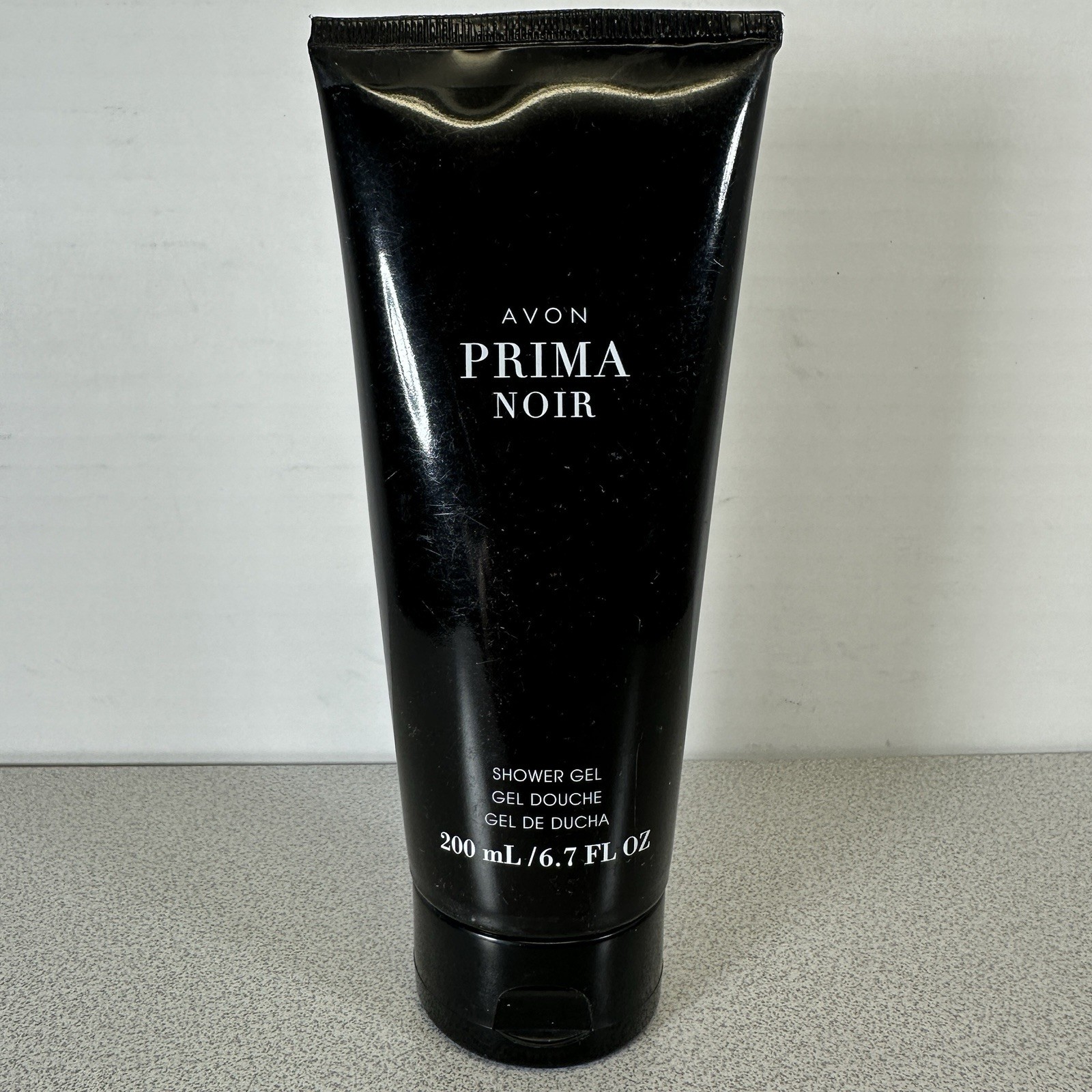 Avon prima noir shower gel 6.7 fl oz. Sealed