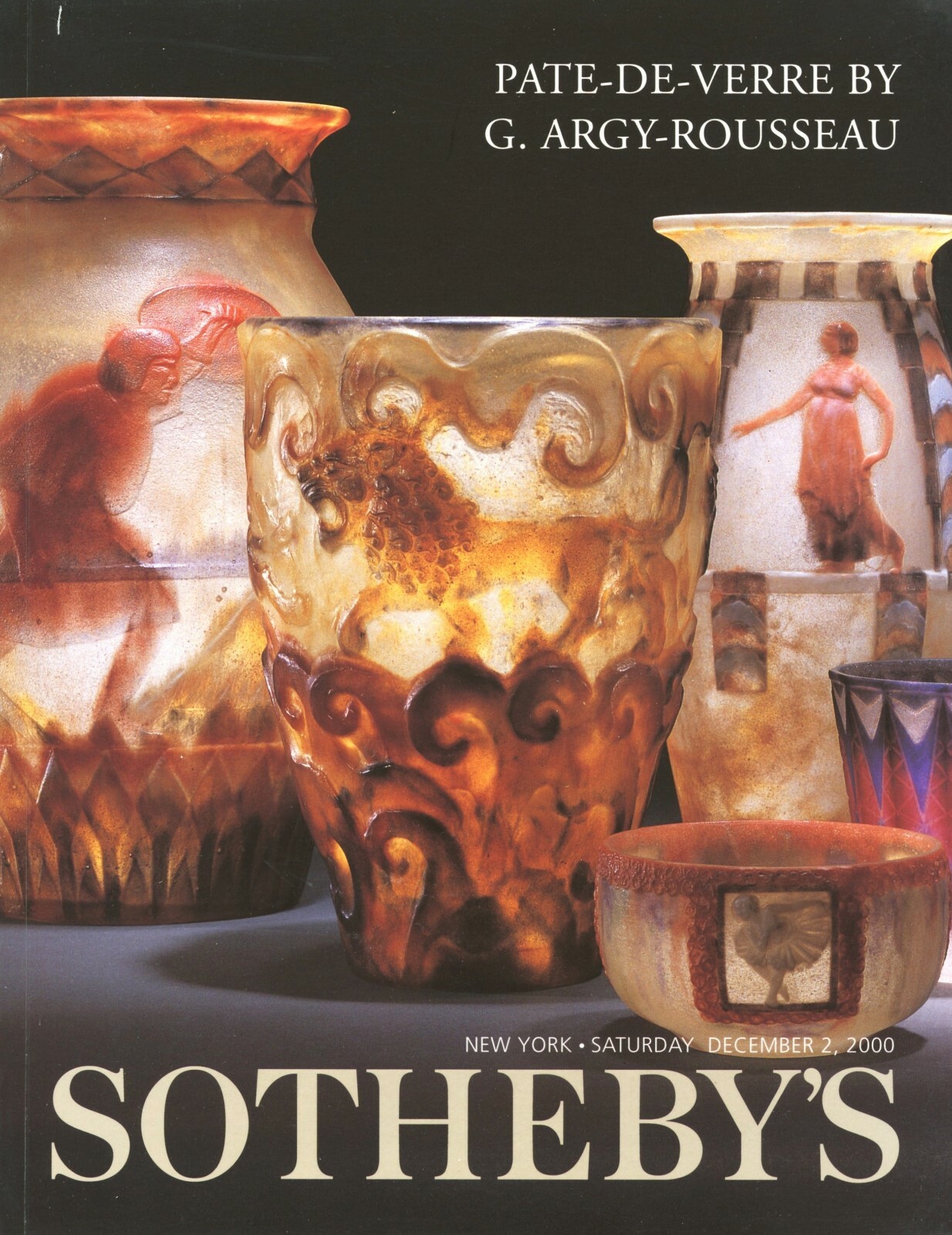 Pate-de-Verre Argy-Rousseau French Art Glass -  Illustrated Book