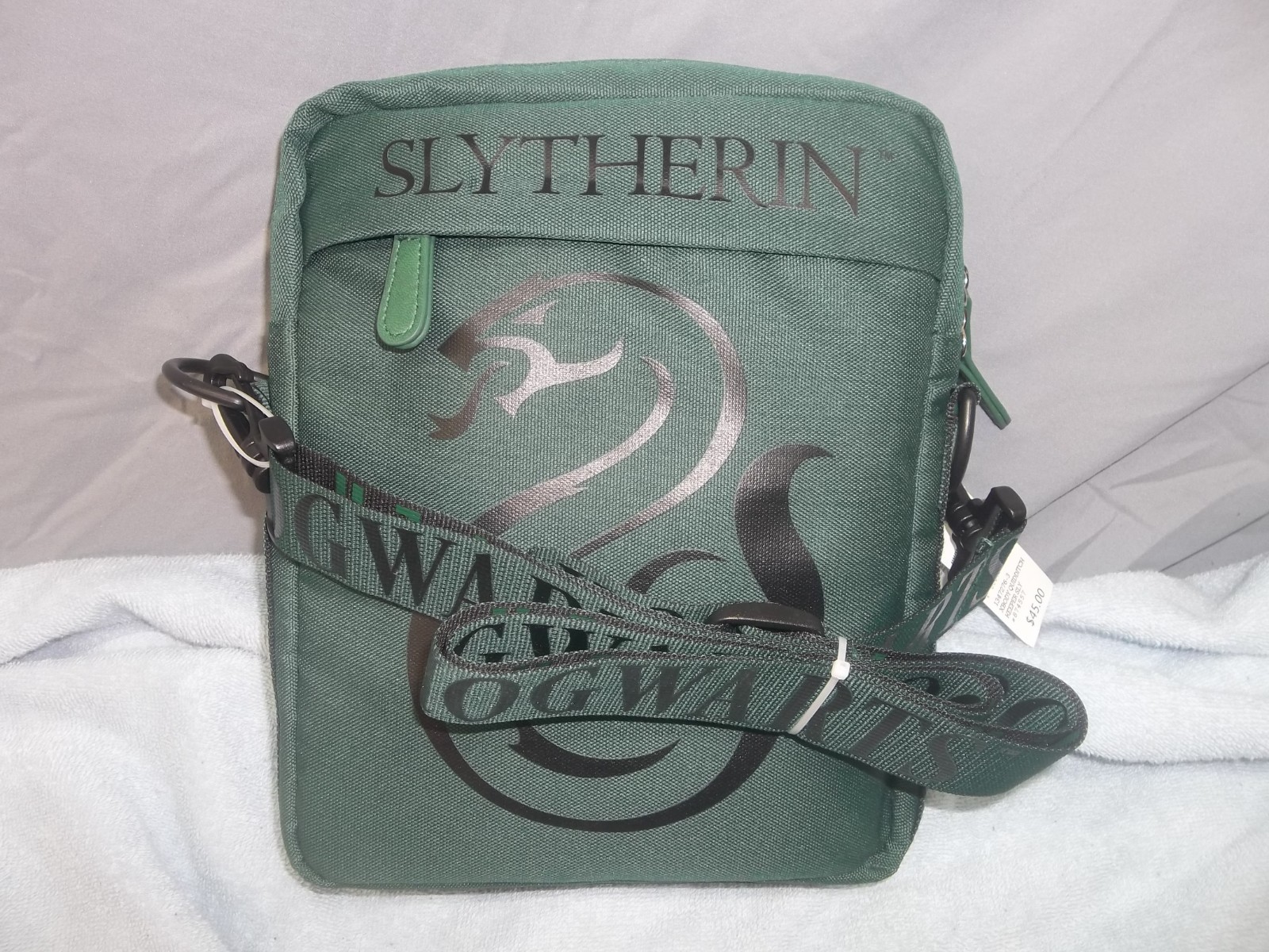Harry Potter Slytherin Universal Studios Keeper Back Pack Bag NWT Backpack New