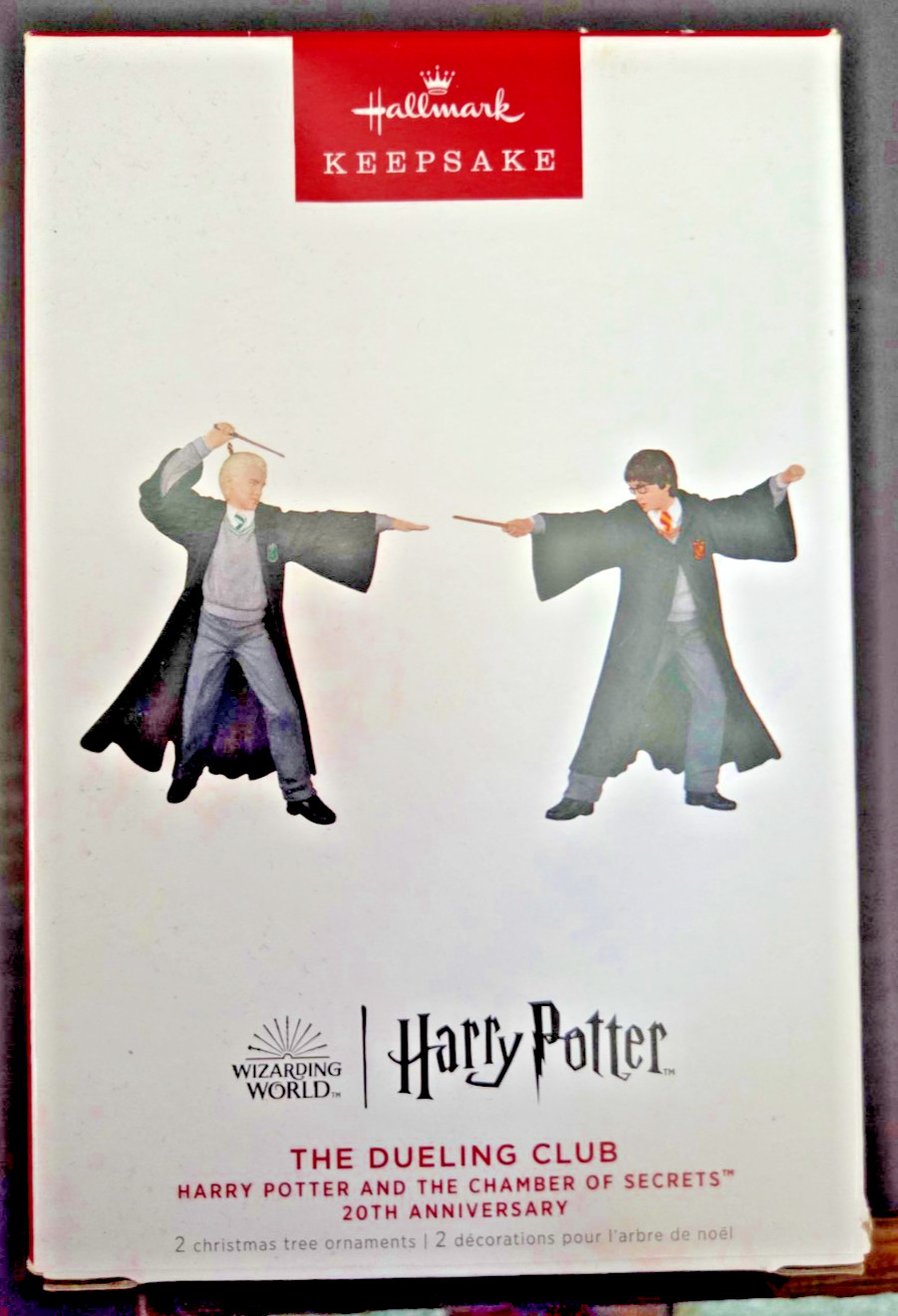 2022 Hallmark Ornament Harry Potter The Dueling Club never used MiB
