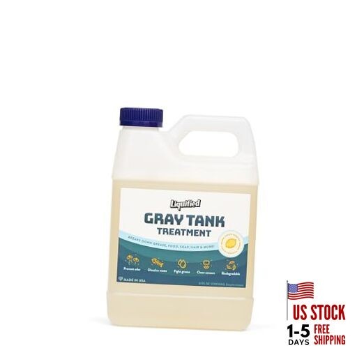  - Gray Holding Tank Digester - Odor Eliminator - Lemon Scent - Matts RV 1