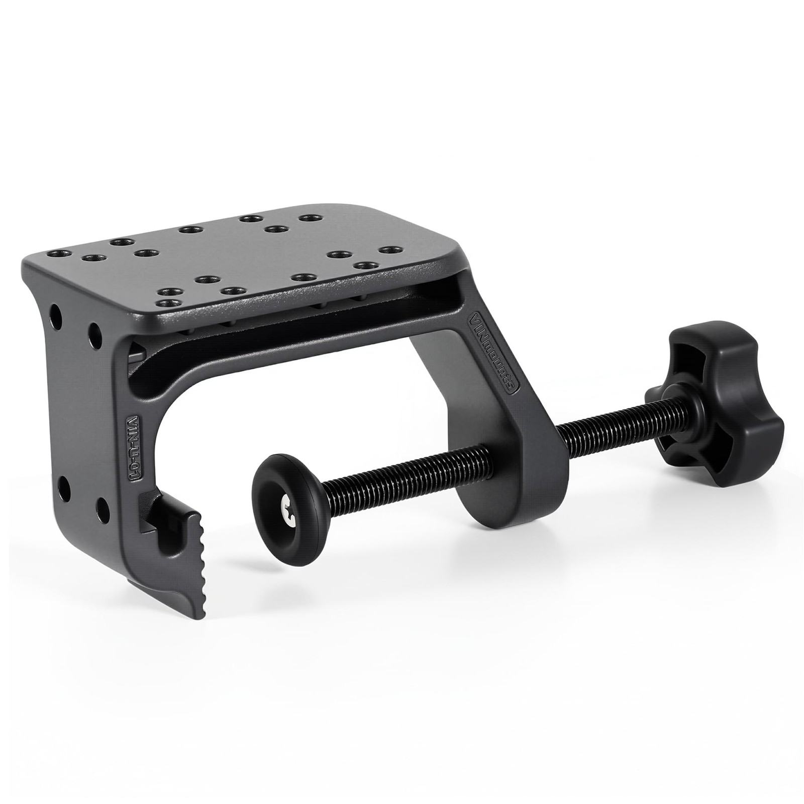 Heavy Duty C-Clamp Mount, Aluminum Clamp Mounts, Universal Boat Rail Mount Cl...