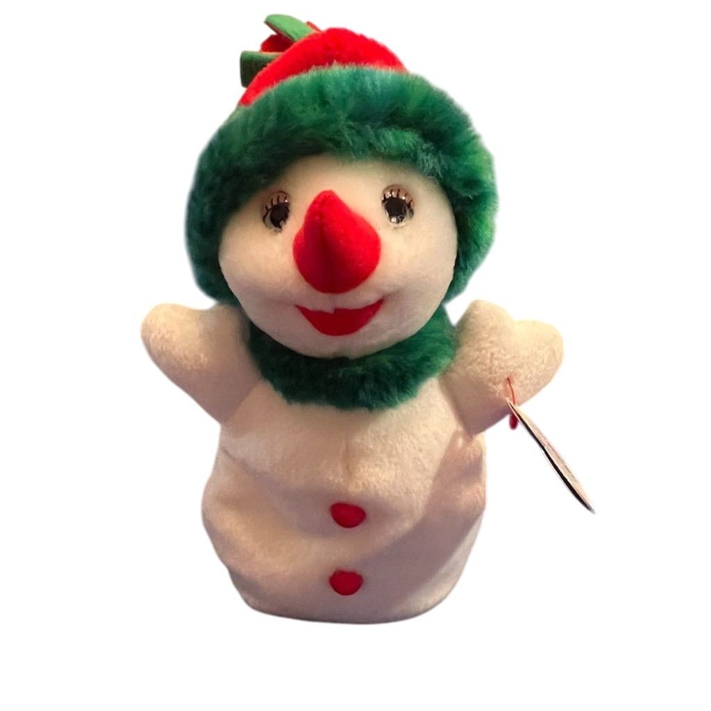 Ty Beanie Babies Snowgirl Snowman Plush Toy 2000 Vintage