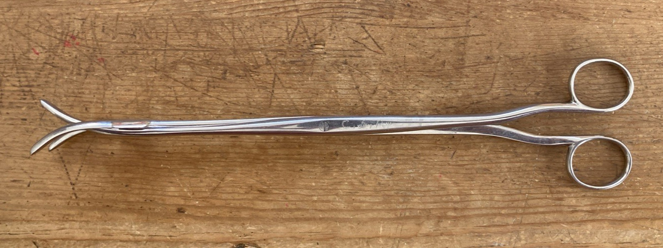 Surgical Medical Instrument Forceps / Tongs - 12" long