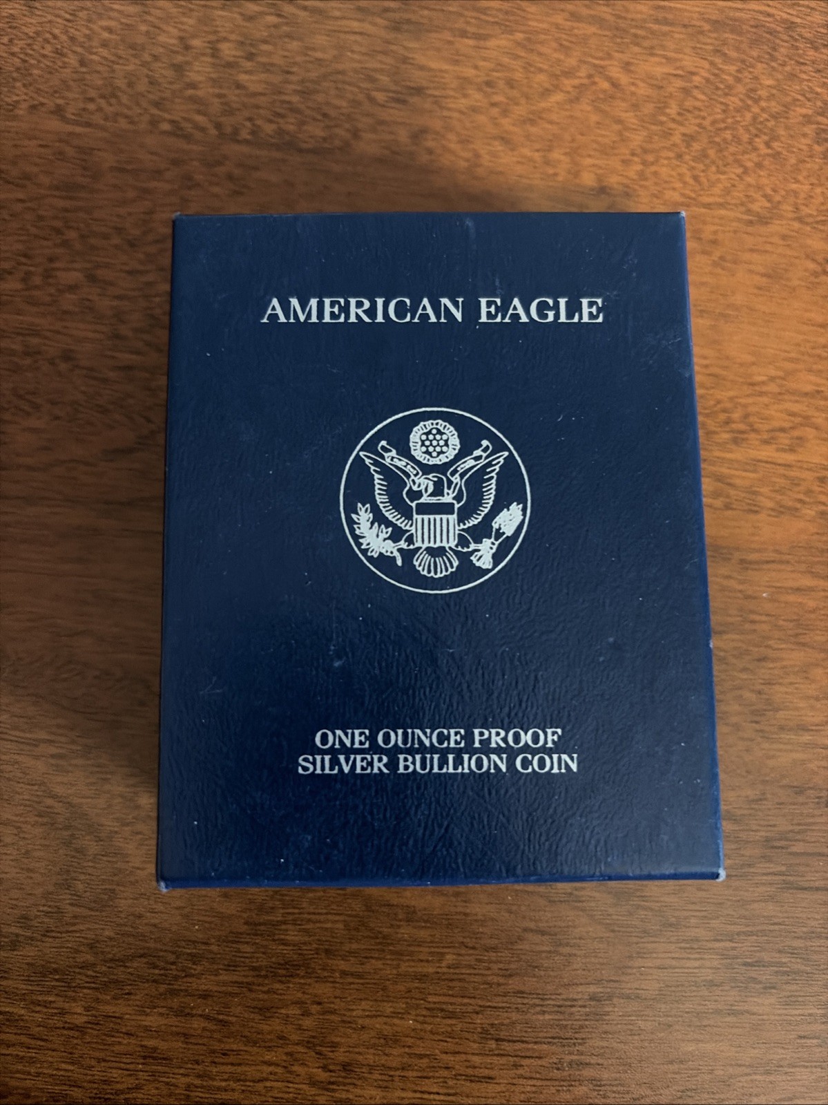 2003 Proof $1 American Silver Eagle Box & COA | No Coin