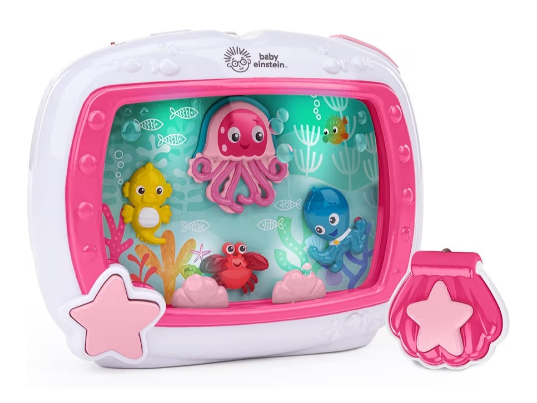 Baby Einstein Sea Dreams Soother Crib Toy Sea Life Pink Model 17428 *NEW in Box*