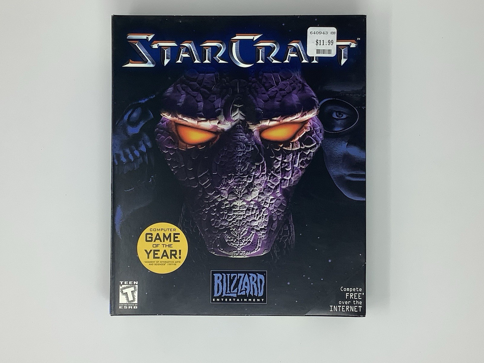 Blizzard Entertainment StarCraft Strategy PC CD-ROM Box & Manual English