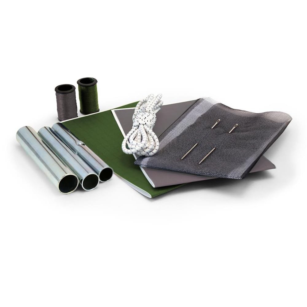 TENT REPAIR KIT NYLON Silver,Black,White 