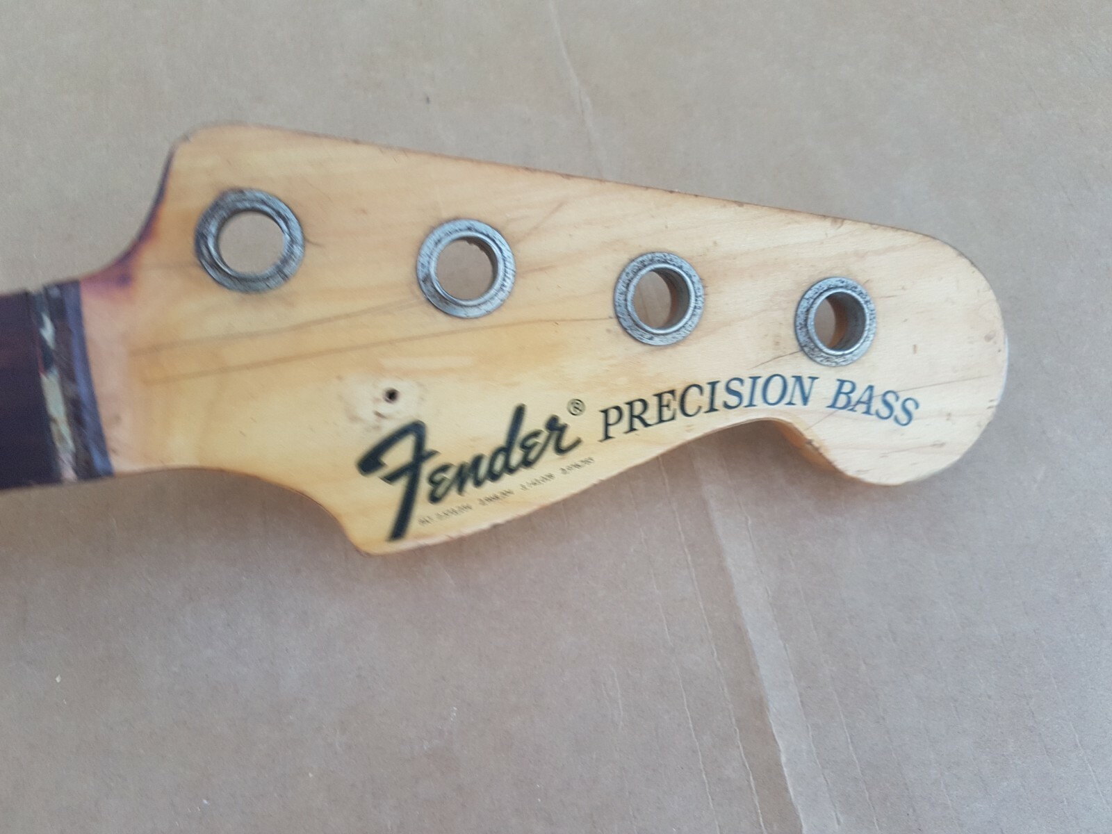 1969 FENDER PRECISION BASS NECK - made in USA