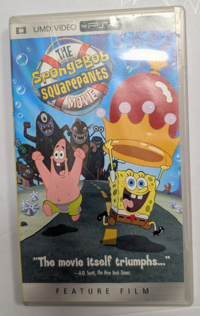 The Spongebob Squarepants Movie UMD Video Sony PSP Authentic Case ONLY