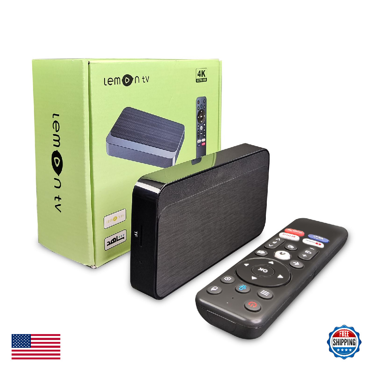 BOXPUT Lemon TV L2 Android 12 Smart TV Box, Allwinner H618, 4K HDR Media