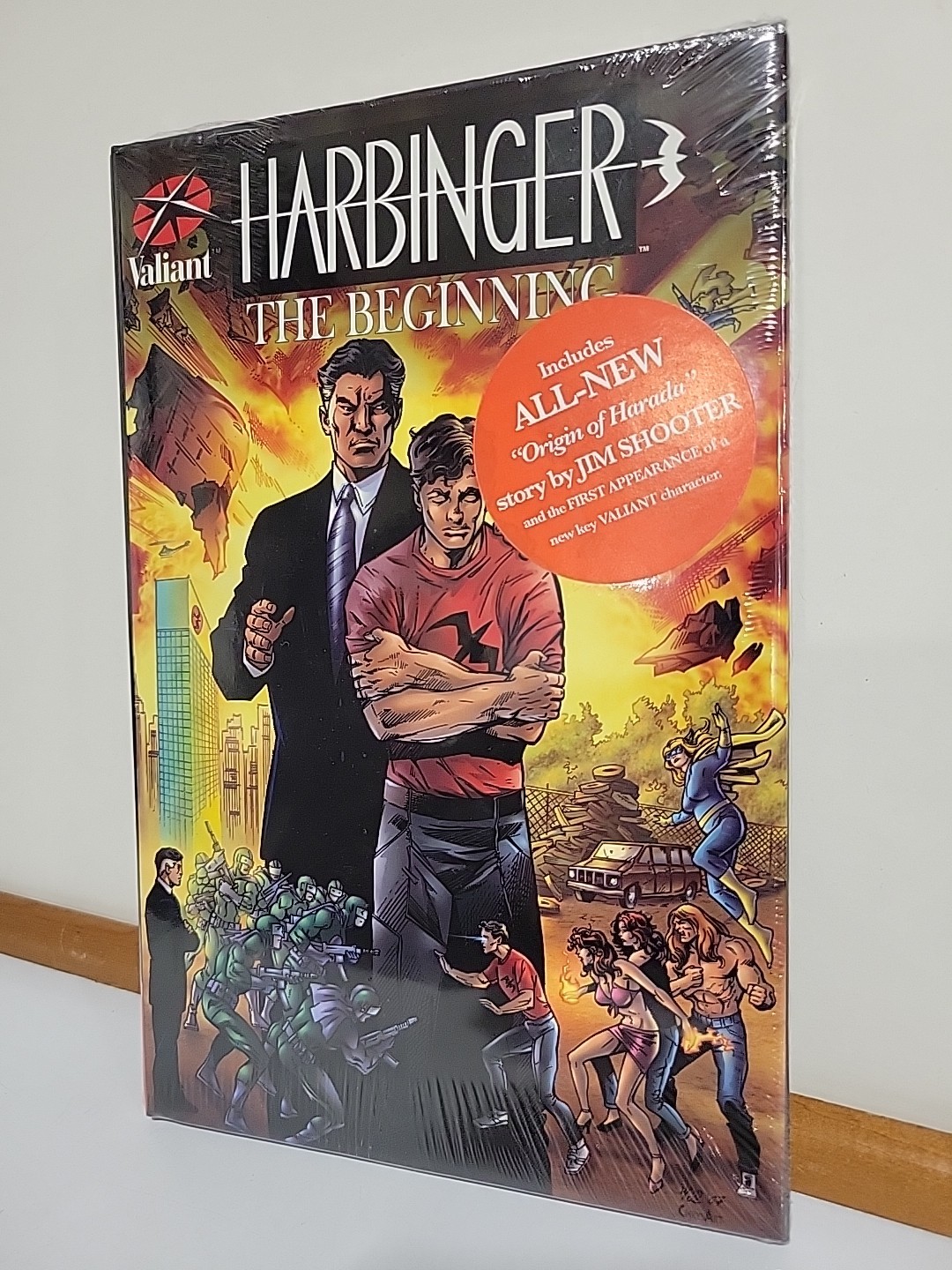 Harbinger The Beginning Valiant Hardcover Book 1 Harada 1st Print New Sealed