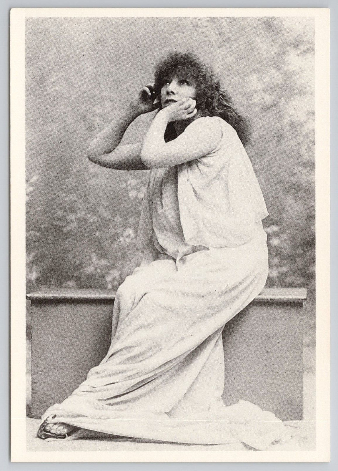 Sarah Bernhardt - Publicity Photo Postcard - A. Dupont photographer