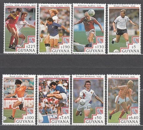 British Guiana - Mail Yvert 3113/20 ** MNH Sports. Football