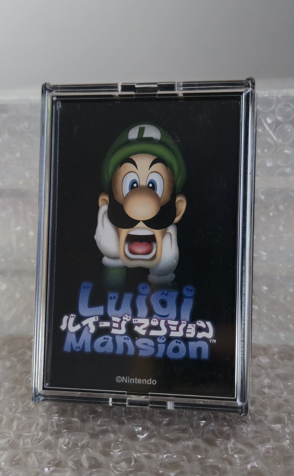 Sealed Luigis Mansion Playing Cards - Pre-order Bonus Nintendo Gamecube Japan
