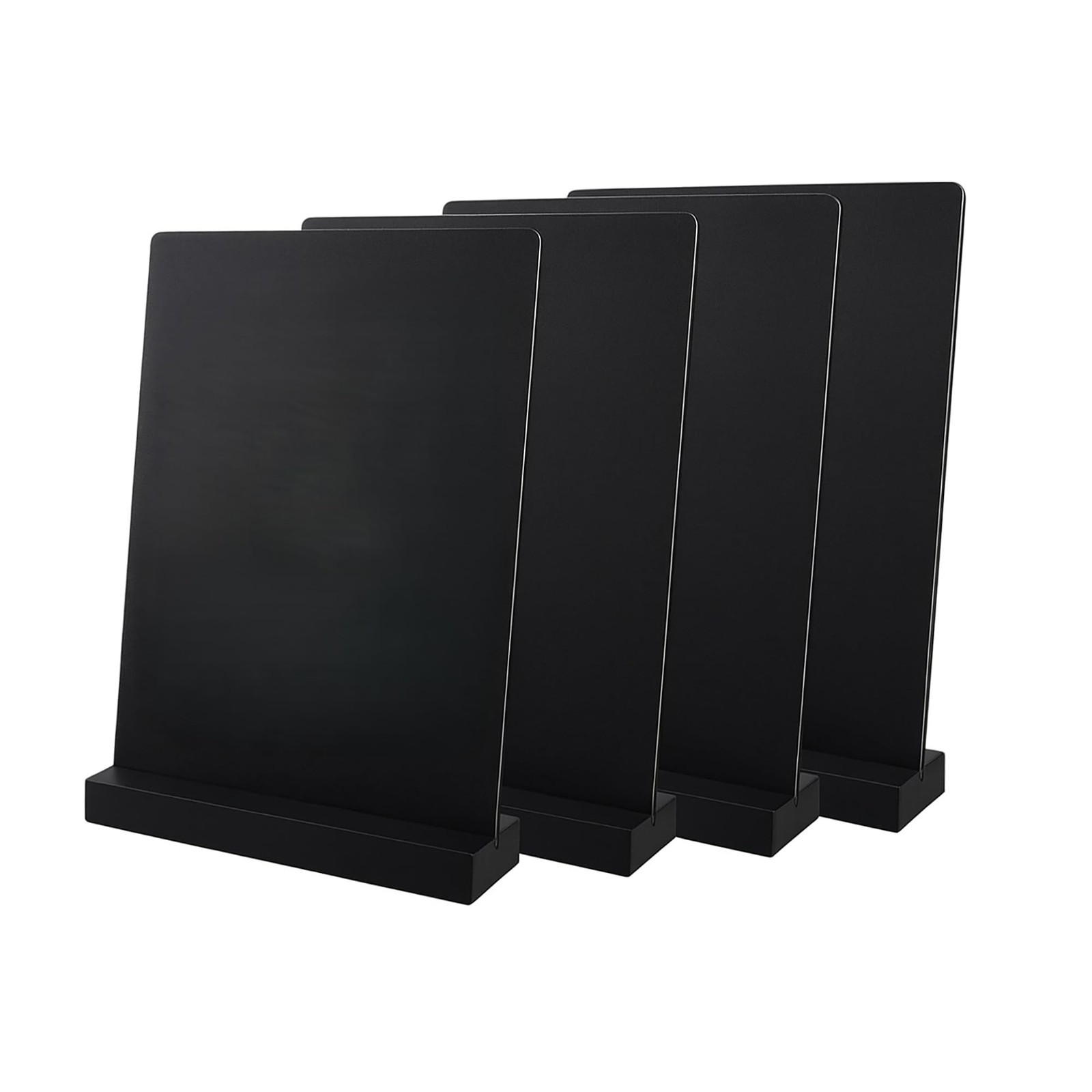 Deflecto Double-Sided Table Chalkboard Sign, Freestanding Mini Display for Cafés