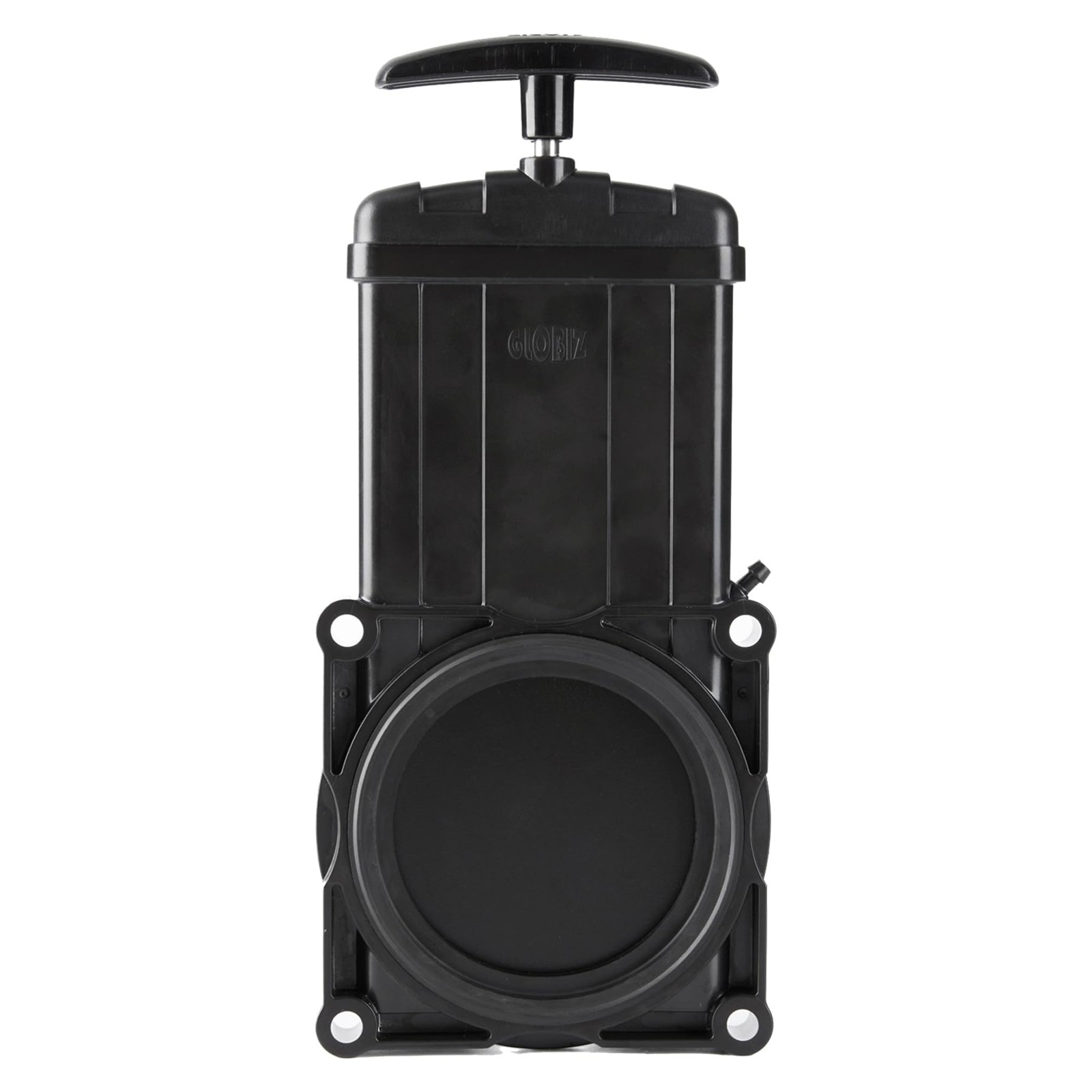 GLOBIZ Standard 3 Inches RV Waste Valve with Plastic Handle,RV 1 Pack, Black 